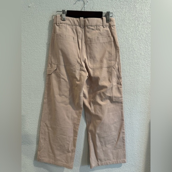 Zara Kids Pastel Pink Wide-Leg Pants With Pockets Size  10 Years - Picture 3 of 3